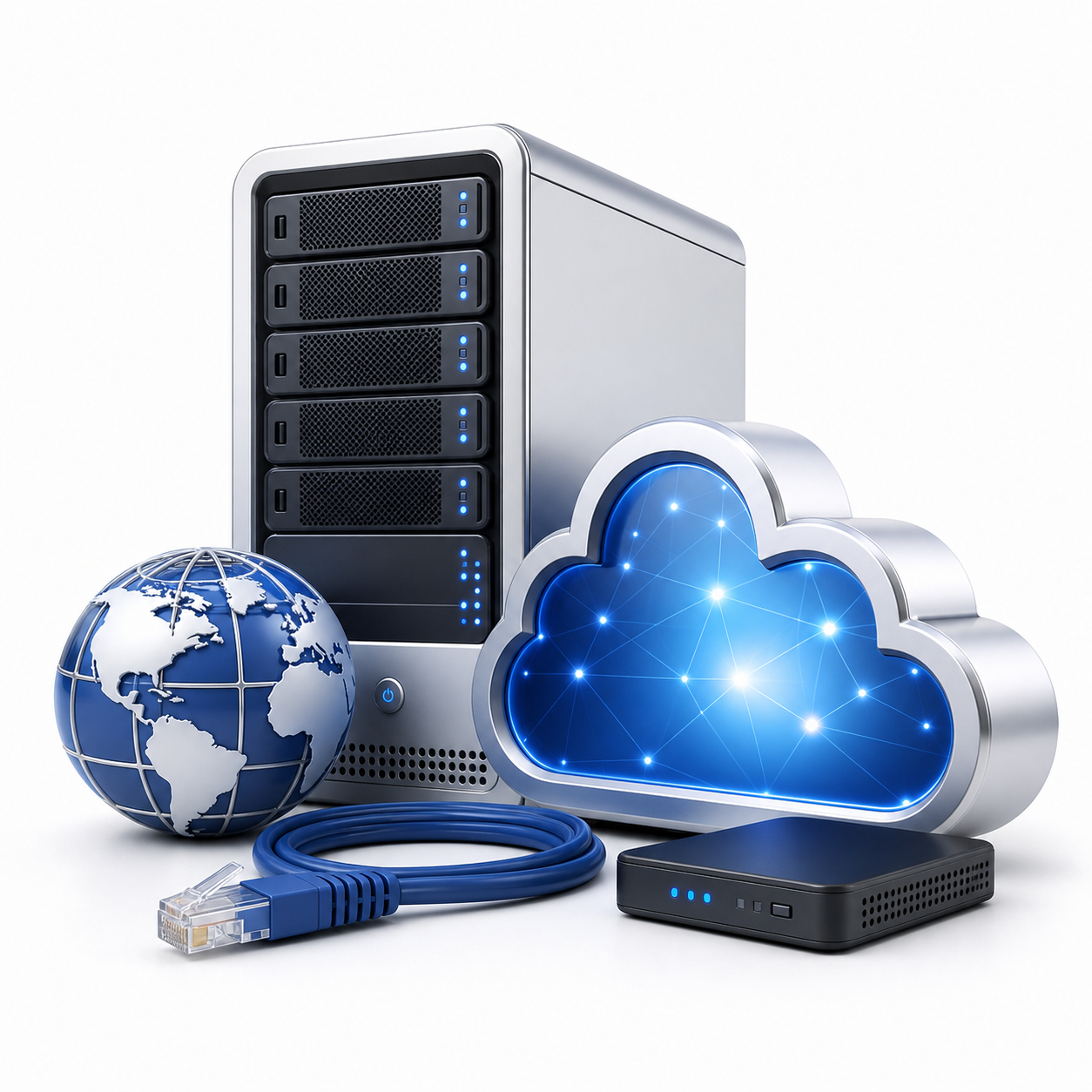 Web Hosting category illustration